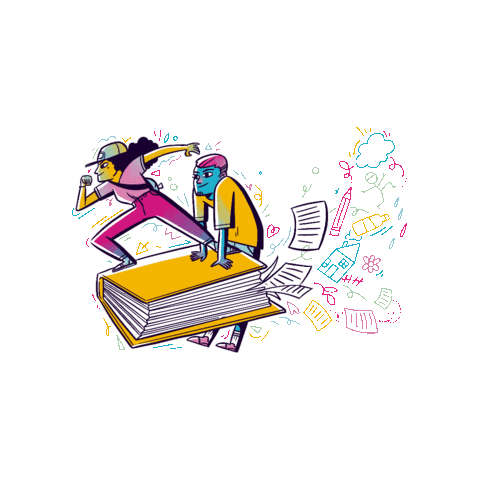 Klappe_auf giphygifmaker Sticker