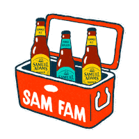 Sam Adams Party Sticker by Samuel Adams Beer