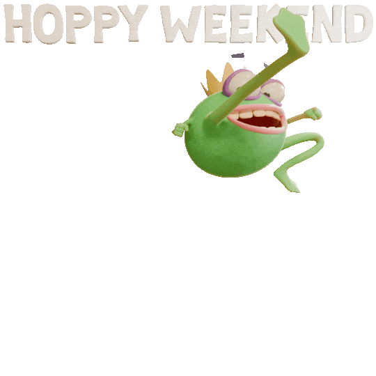 Week End Sticker by mattbag3d
