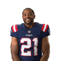 Peace Out Goodbye Sticker by New England Patriots