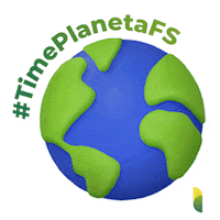 FSFuelingSustainability mundo planeta terra fs Sticker