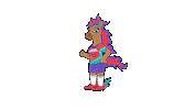 Naara Fire Horse Sticker by AFC Women's Asian Cup Australia 2026