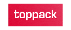 toppack logo heartbeat pack packaging Sticker