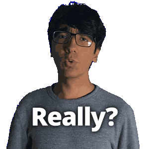 For Real Wow Sticker