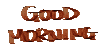 Good Morning Sticker