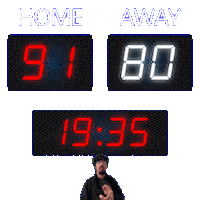 80 Away Sticker