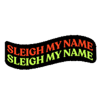 Merry Christmas Happy Holidays Sticker by Reluctant Life