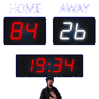 26 Away Sticker