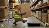 Big Box Falling GIF