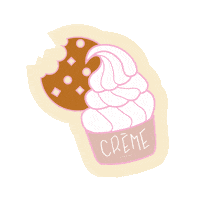 Cookie Sticker by CREME LONDON