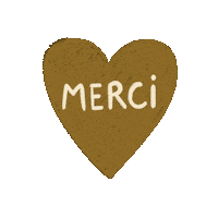 Merci Beaucoup Love Sticker