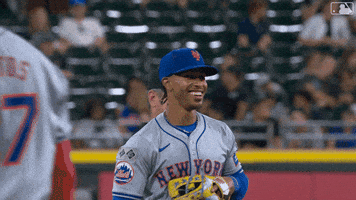 Francisco Lindor Smile GIF by New York Mets