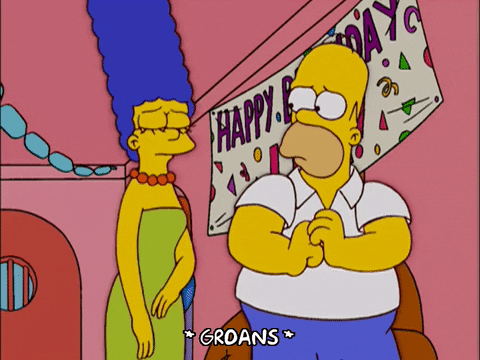 nervous homer simpson GIF