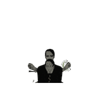 Marilyn Manson Sticker by Blvvsh Studio