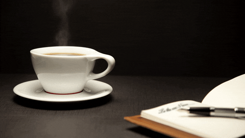 morning coffee GIF