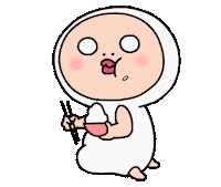 ごはん 食べる Sticker