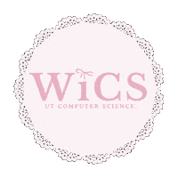 wicsbrand wics utwics ut wics women in cs Sticker