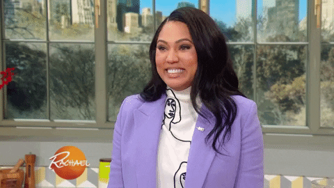 happy ayesha curry GIF by Rachael Ray Show