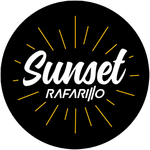 sunset Sticker by Rafarillo