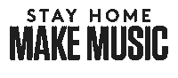 Make Music Stay Home Sticker by Amuse