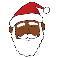 Black Christmas Love Sticker