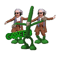 What You Mean Green Bean Sticker