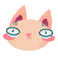 Cat Crying Sticker by whisper_pic