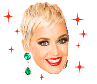 christmas wink Sticker by Katy Perry