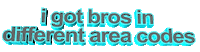 bros Sticker by AnimatedText