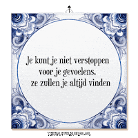 Nl Troost Sticker by Tegelspreuken.nl