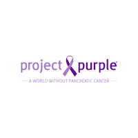 ProjectPurple pancreatic cancer pancreaticcancer pancreas cancer project purple Sticker