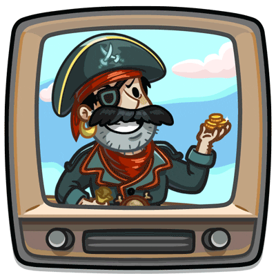 AdVentureCommunistHH tv gold adventure pirate GIF