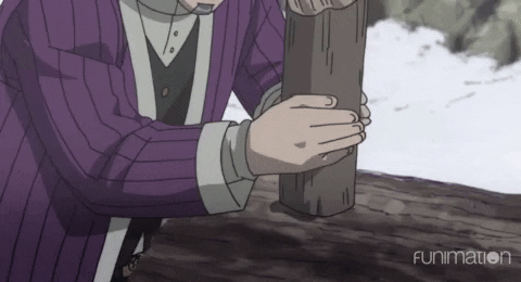 golden kamuy wood GIF by Funimation