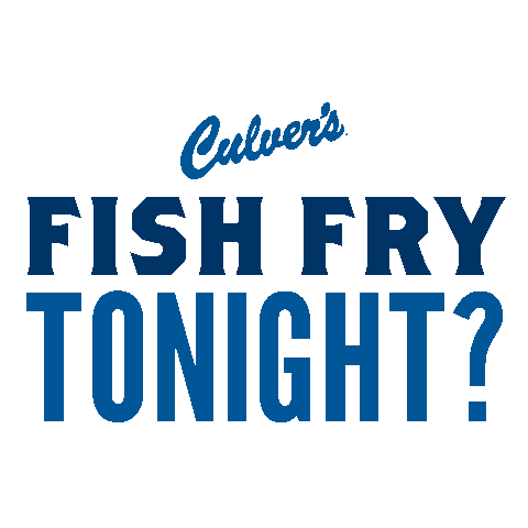 Hungry Fish Fry Sticker by Culver's