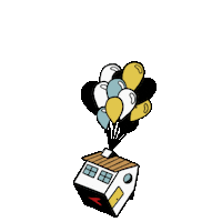 House Love Sticker by Chantal Frontale
