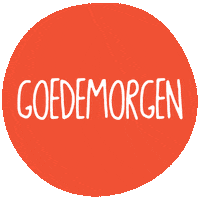 Morning Goedemorgen Sticker by Gastouder het Kukelesaantje
