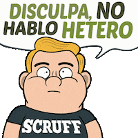 Gay No Sticker by SCRUFF
