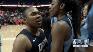 excited lets go GIF by WNBA