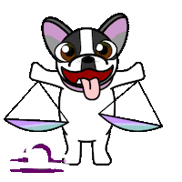 Goat_Animation happy dog yes no Sticker