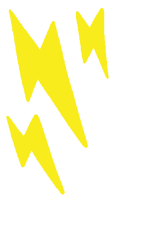 Lightning Rays Sticker by Lockwood