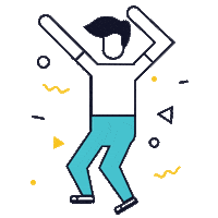 Party Dancing Sticker by glamit_arg