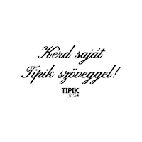 TipikbyDetti handmade magyar vicces hungary Sticker
