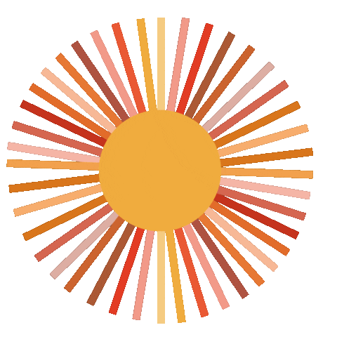 Summer Sun Sticker by Lauren Fox
