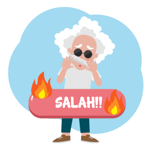 Salah Sticker by Titik Pintar for iOS & Android | GIPHY