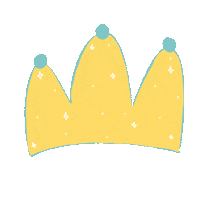 kotokutahe blue white yellow queen Sticker