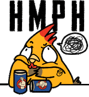 Drink Chicken Sticker