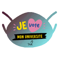 Vote Unilim Sticker by Université de Limoges
