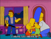 homer simpson singing GIF