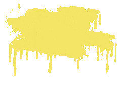 Vandalkids fashion wow kids yellow Sticker