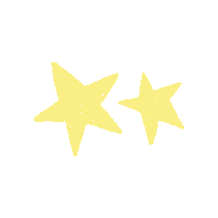 Stars Sparkle Sticker by Eleanor Bowmer